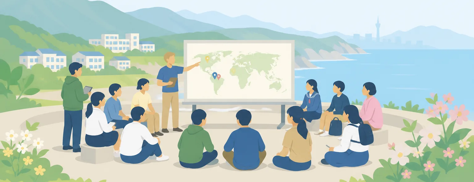青森南高校のイメージイラスト