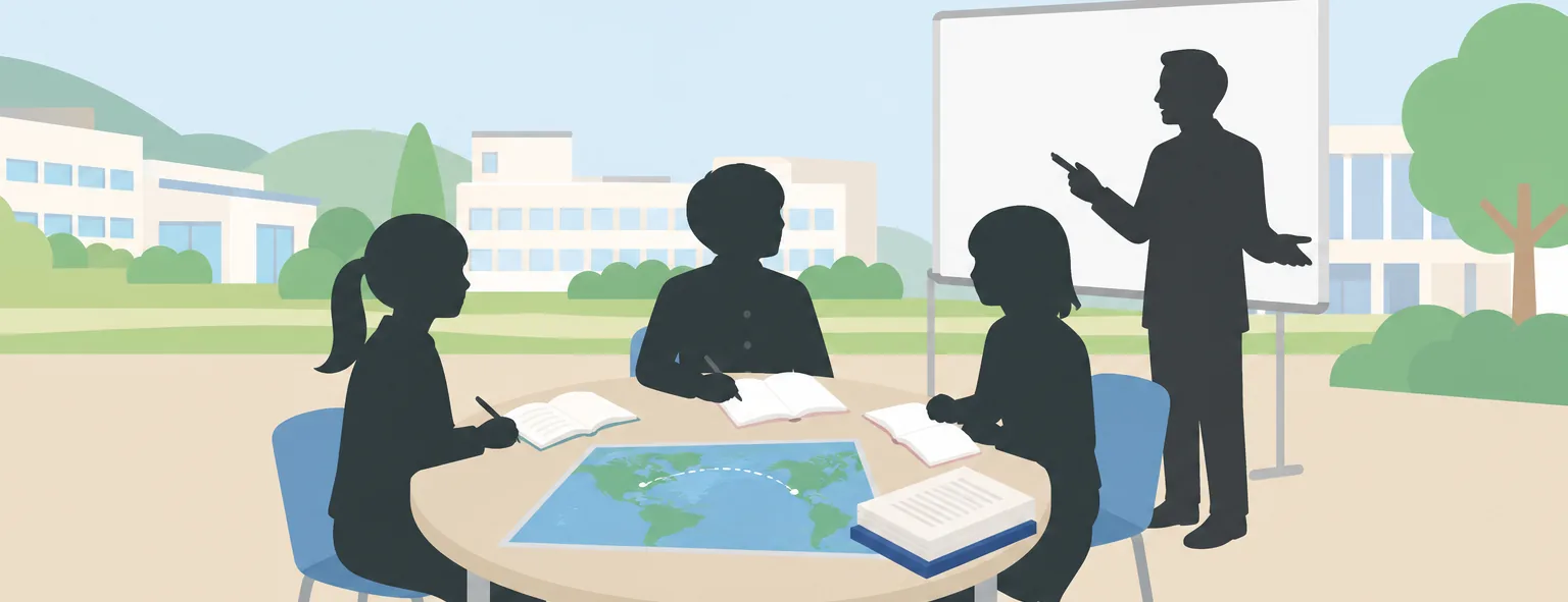 学習院高等科のイメージイラスト