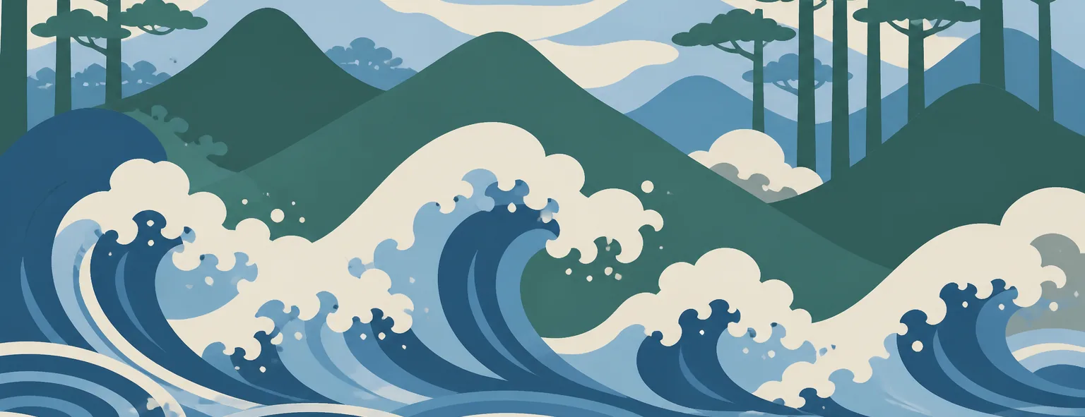 鹿島灘高校のイメージイラスト