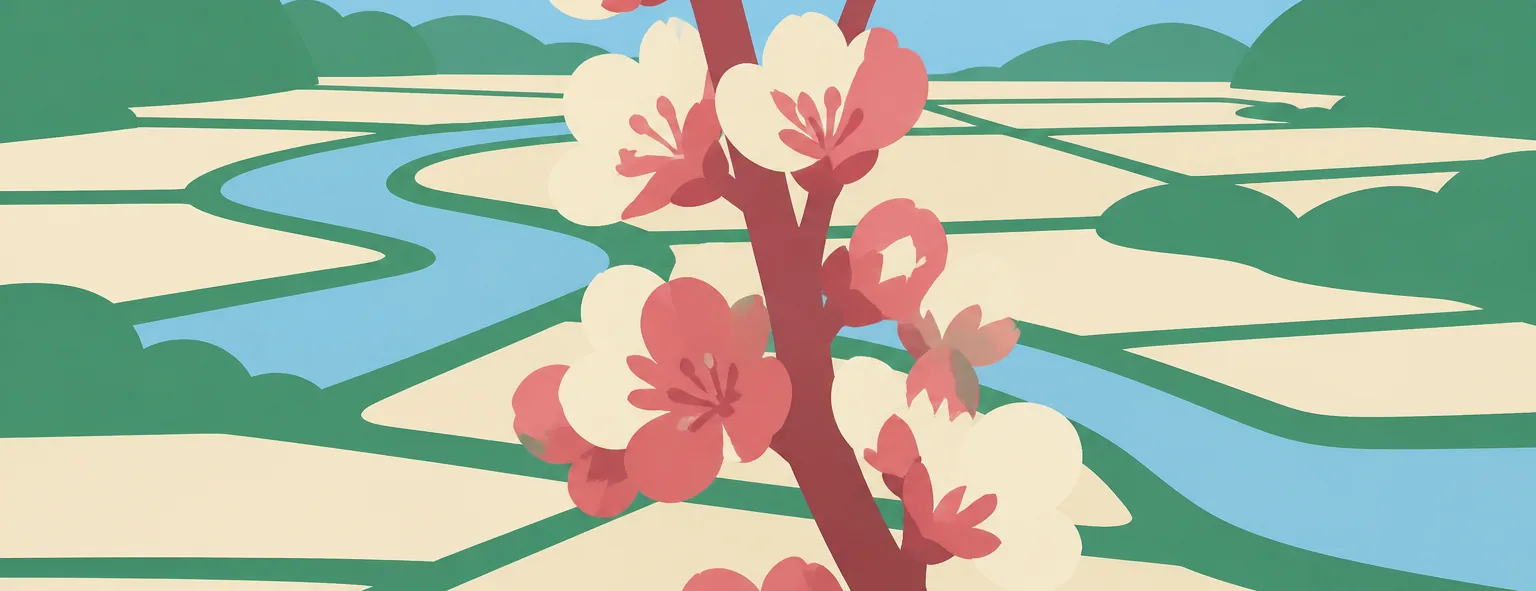 古河中等教育学校のイメージイラスト