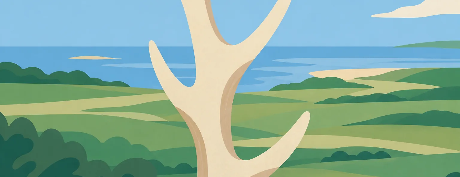 北海道興部高校のイメージイラスト
