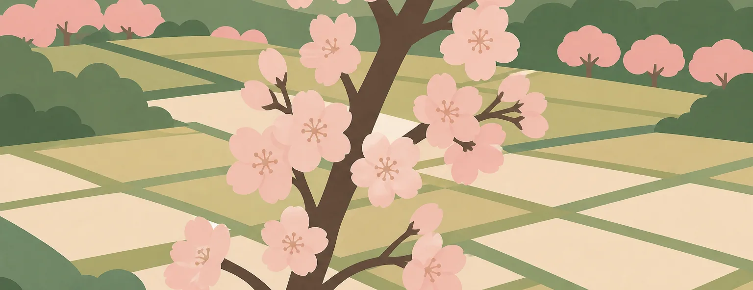 桜丘高校のイメージイラスト
