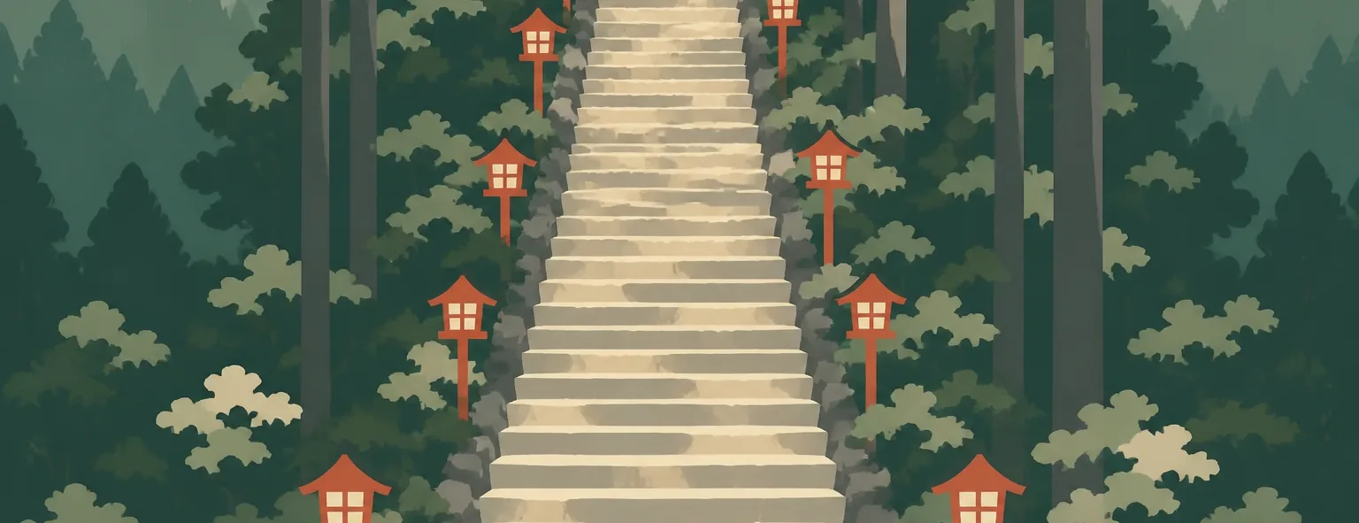 身延山高校のイメージイラスト