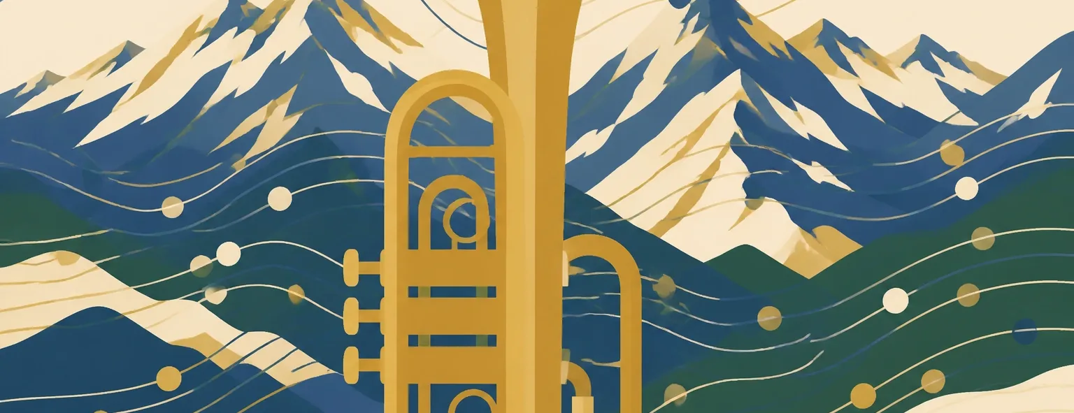 長野県豊科高校のイメージイラスト