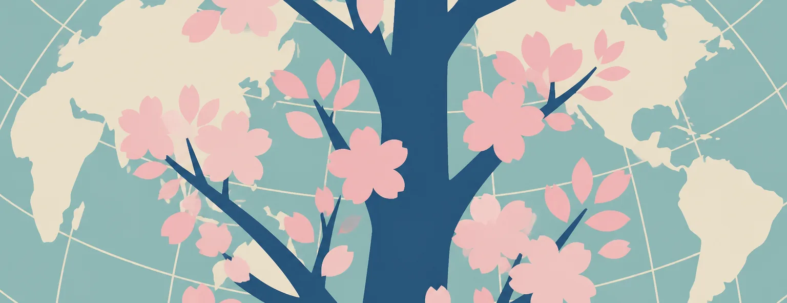 桜修館中等教育学校のイメージイラスト