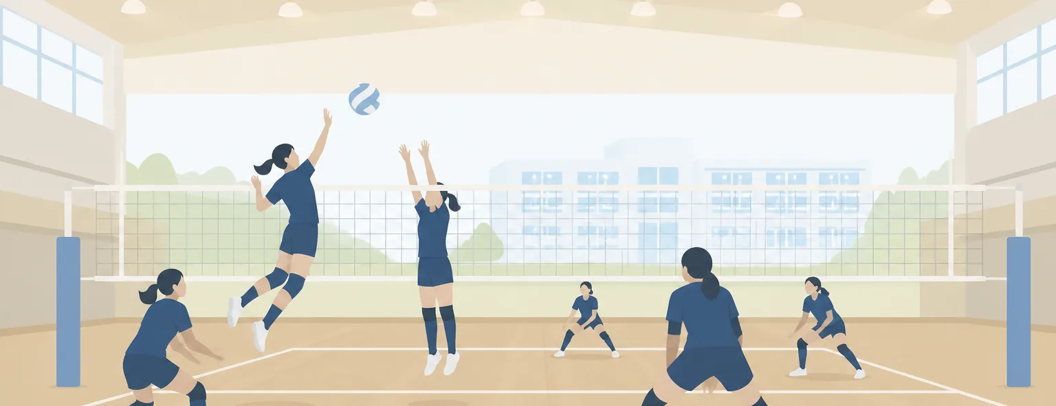 誠英高校のイメージイラスト