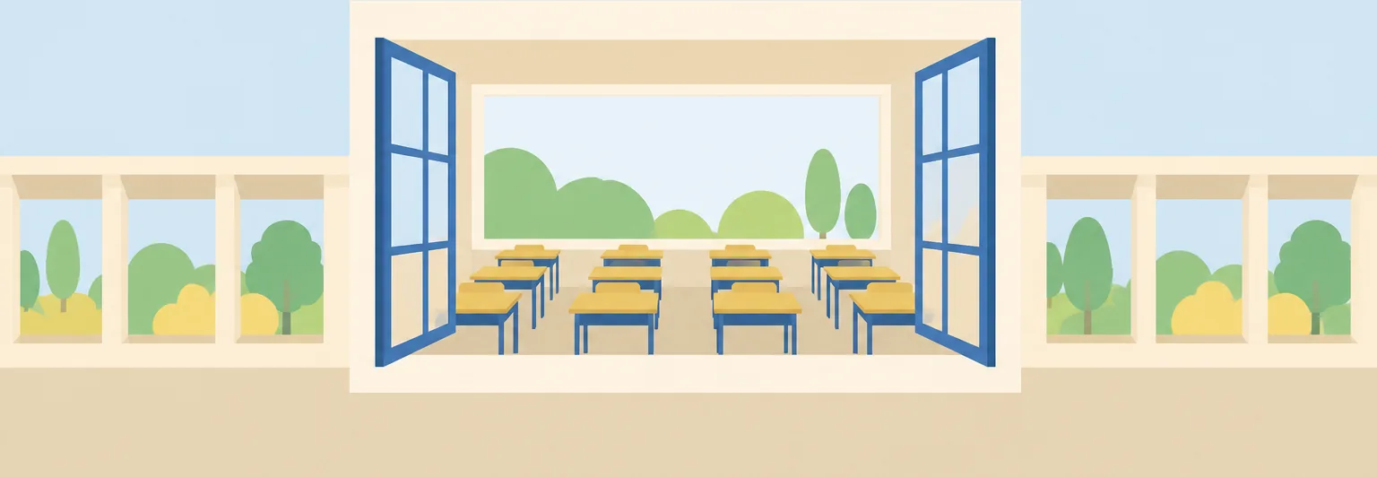 静岡東高校のイメージイラスト