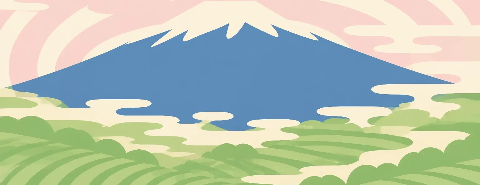 静岡県富士見高校のイメージイラスト