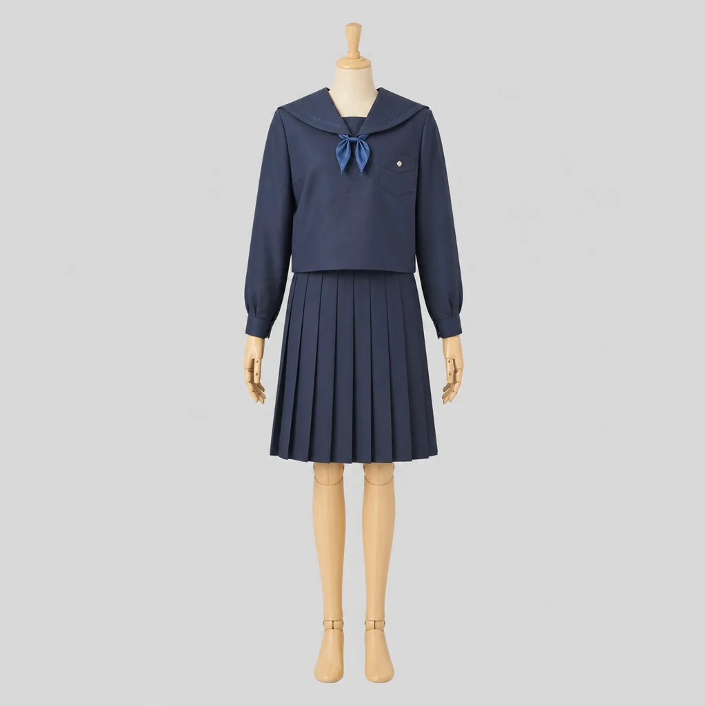 北海道札幌丘珠高校の制服のイメージ
