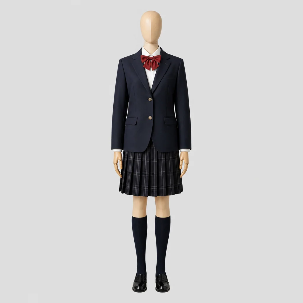 北海道岩内高校の制服のイメージ