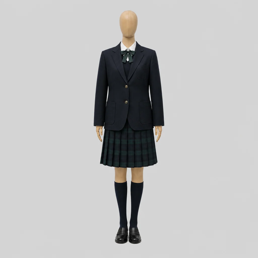 北海道礼文高校の制服のイメージ