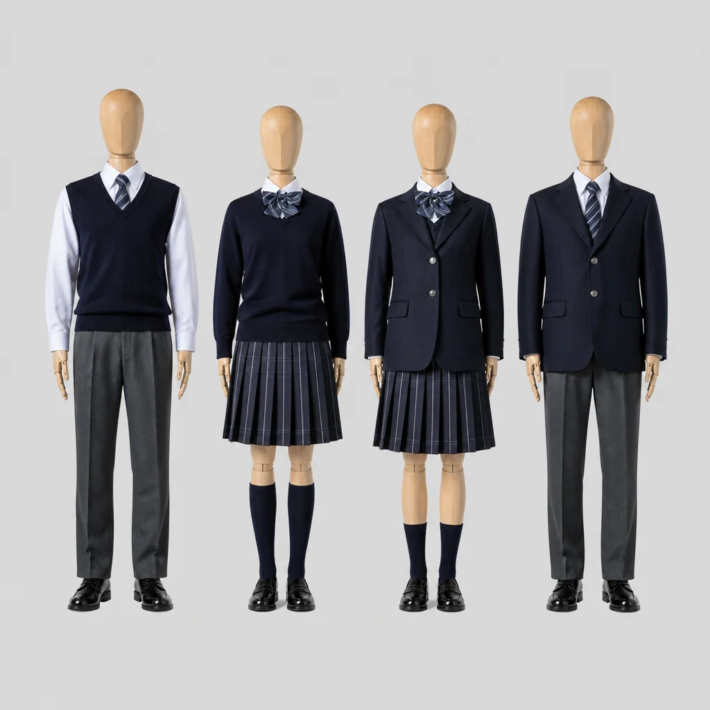 北海道標茶高校の制服のイメージ