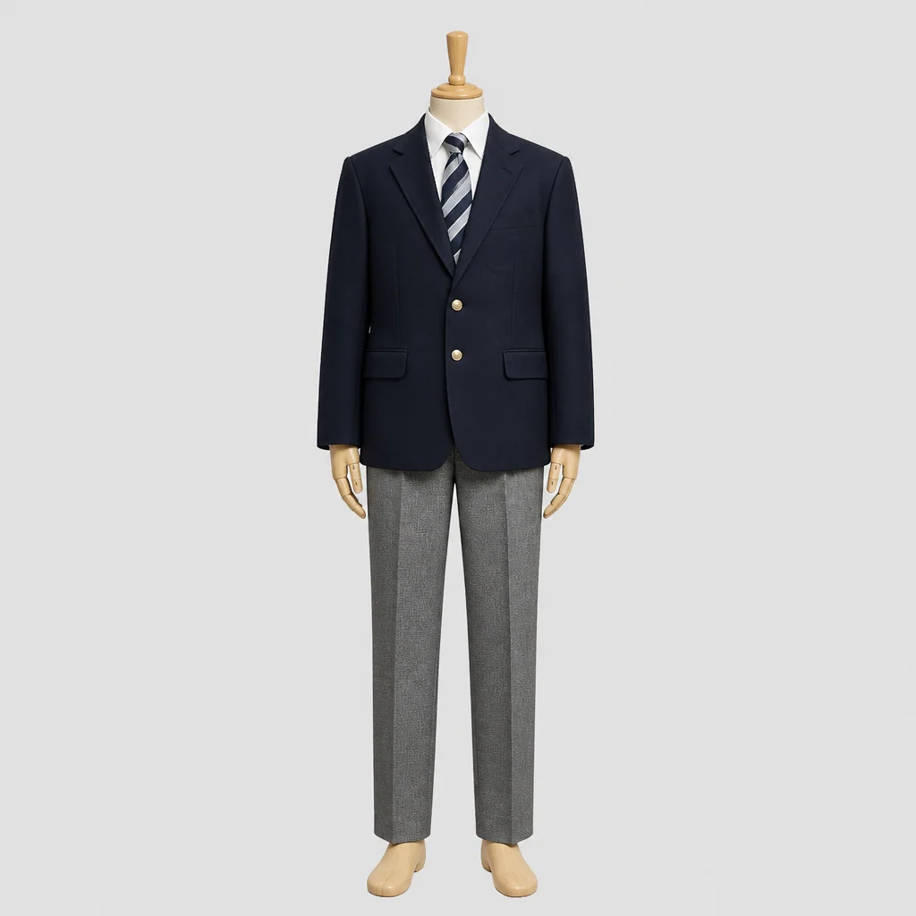 池上学院高校の男子の制服のイメージ