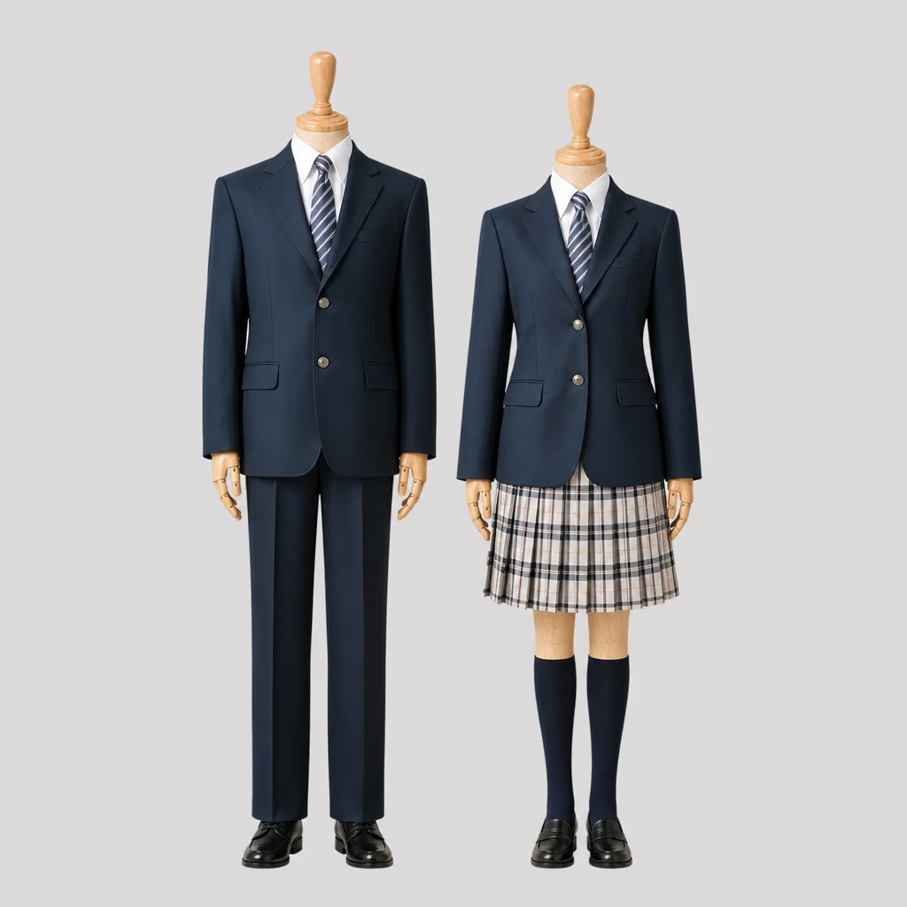 小樽双葉高校の制服のイメージ