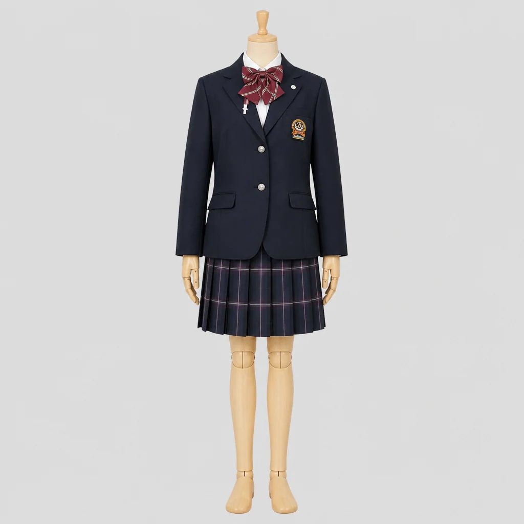 武修館高校の制服のイメージ