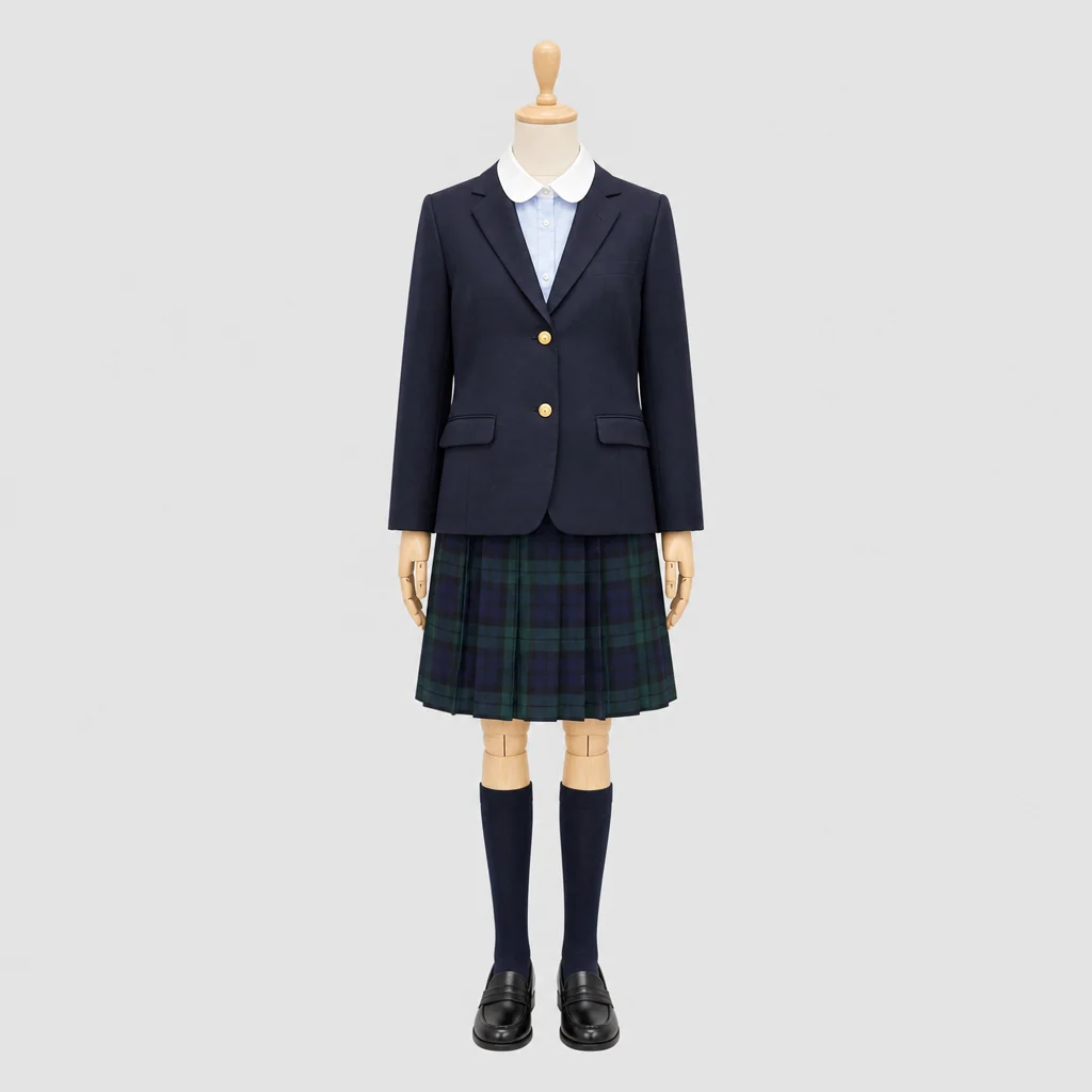 酪農学園大学附属とわの森三愛高校の制服のイメージ
