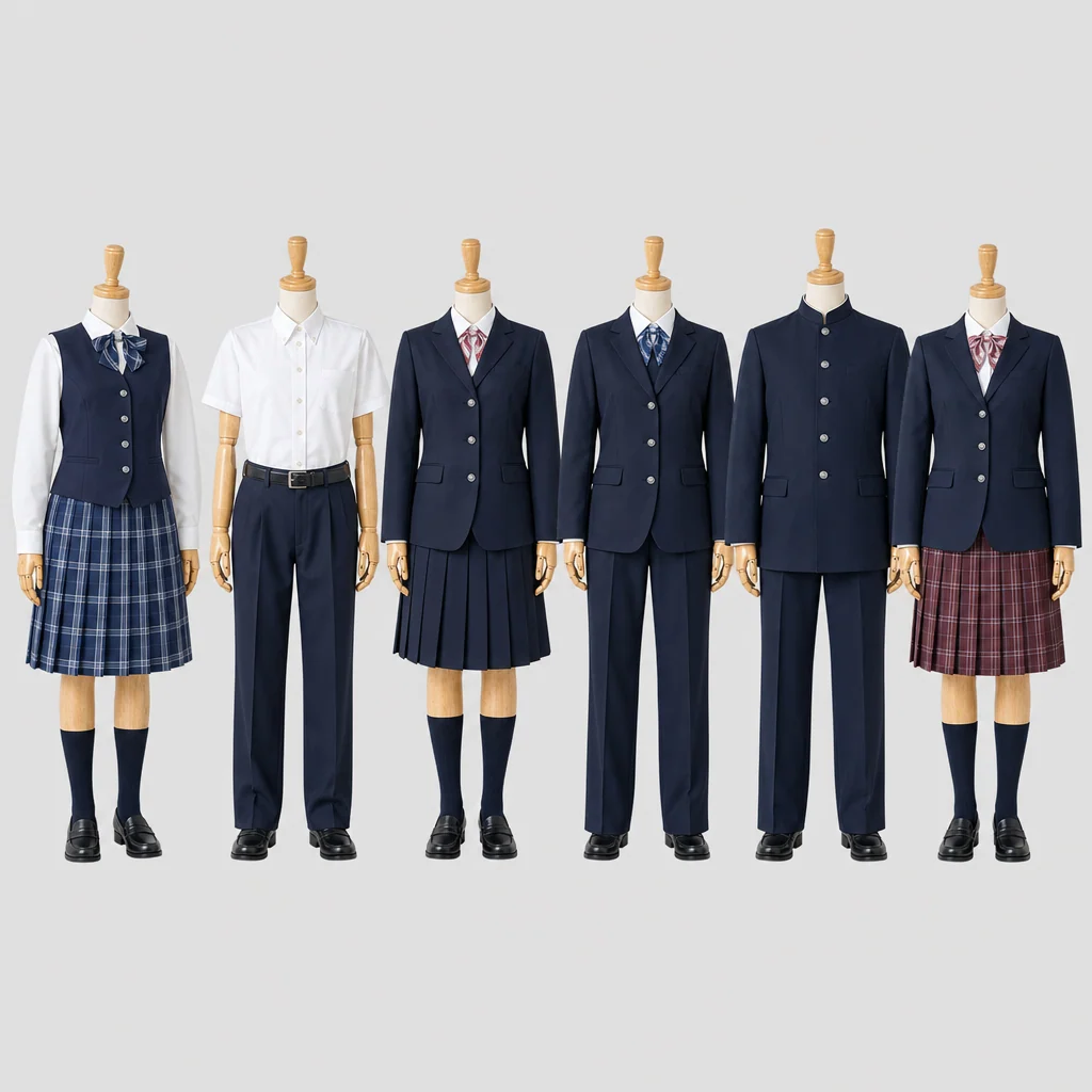 日本航空高等学校北海道の制服のイメージ