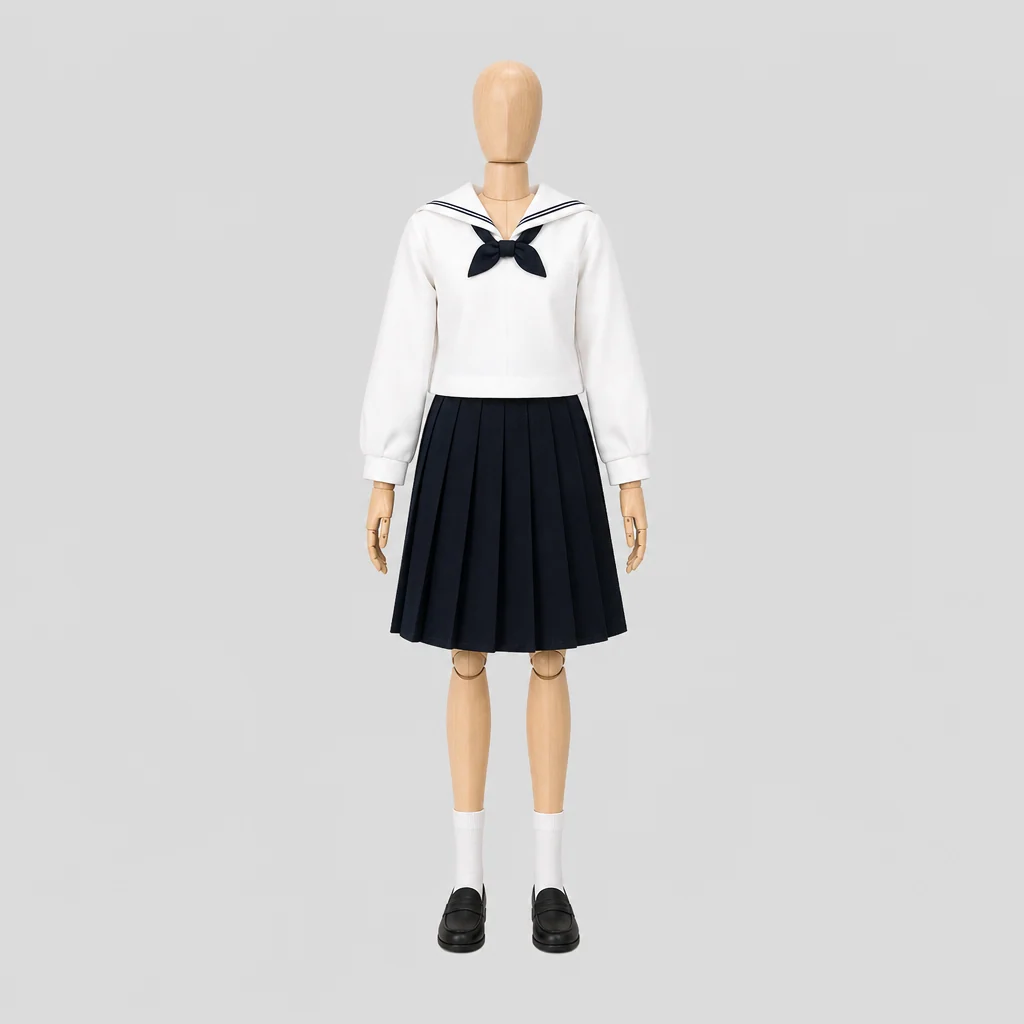 八戸東高校の制服のイメージ