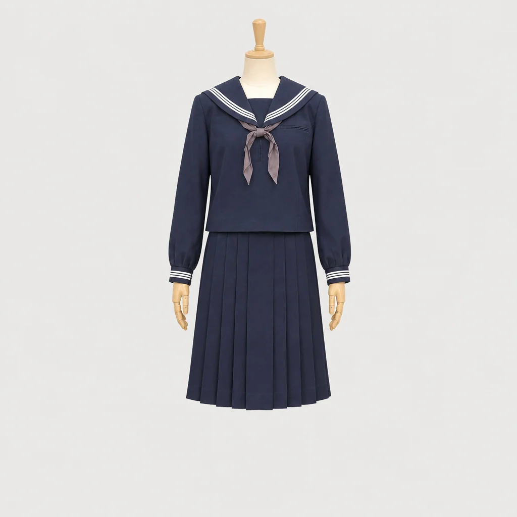 釜石高校の女子の制服のイメージ
