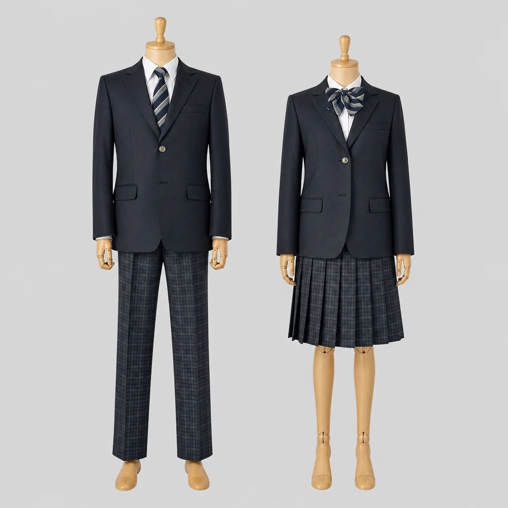 軽米高校の制服のイメージ