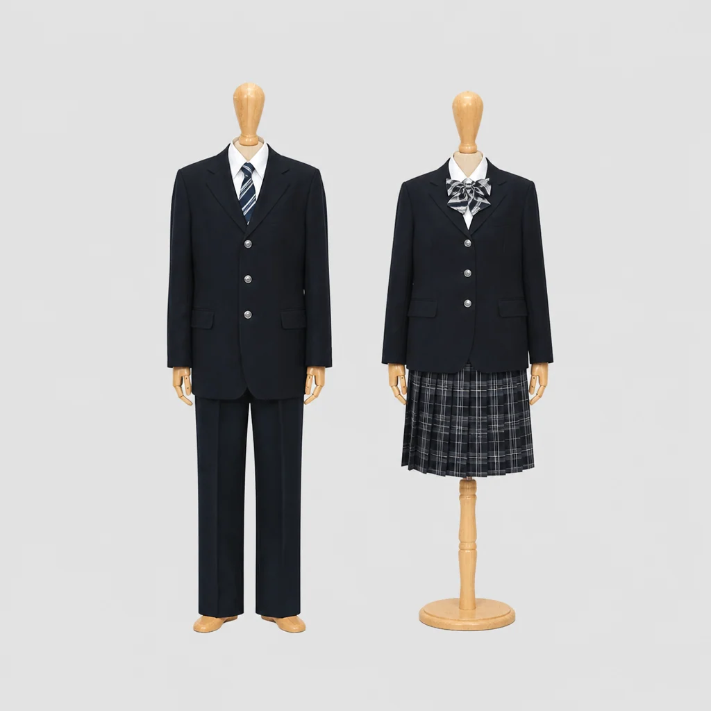宮城県石巻北高校の制服のイメージ