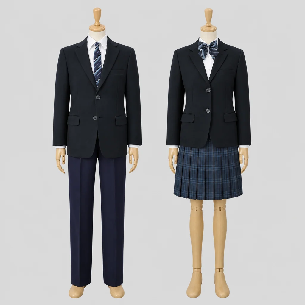 宮城県岩ヶ崎高校の制服のイメージ