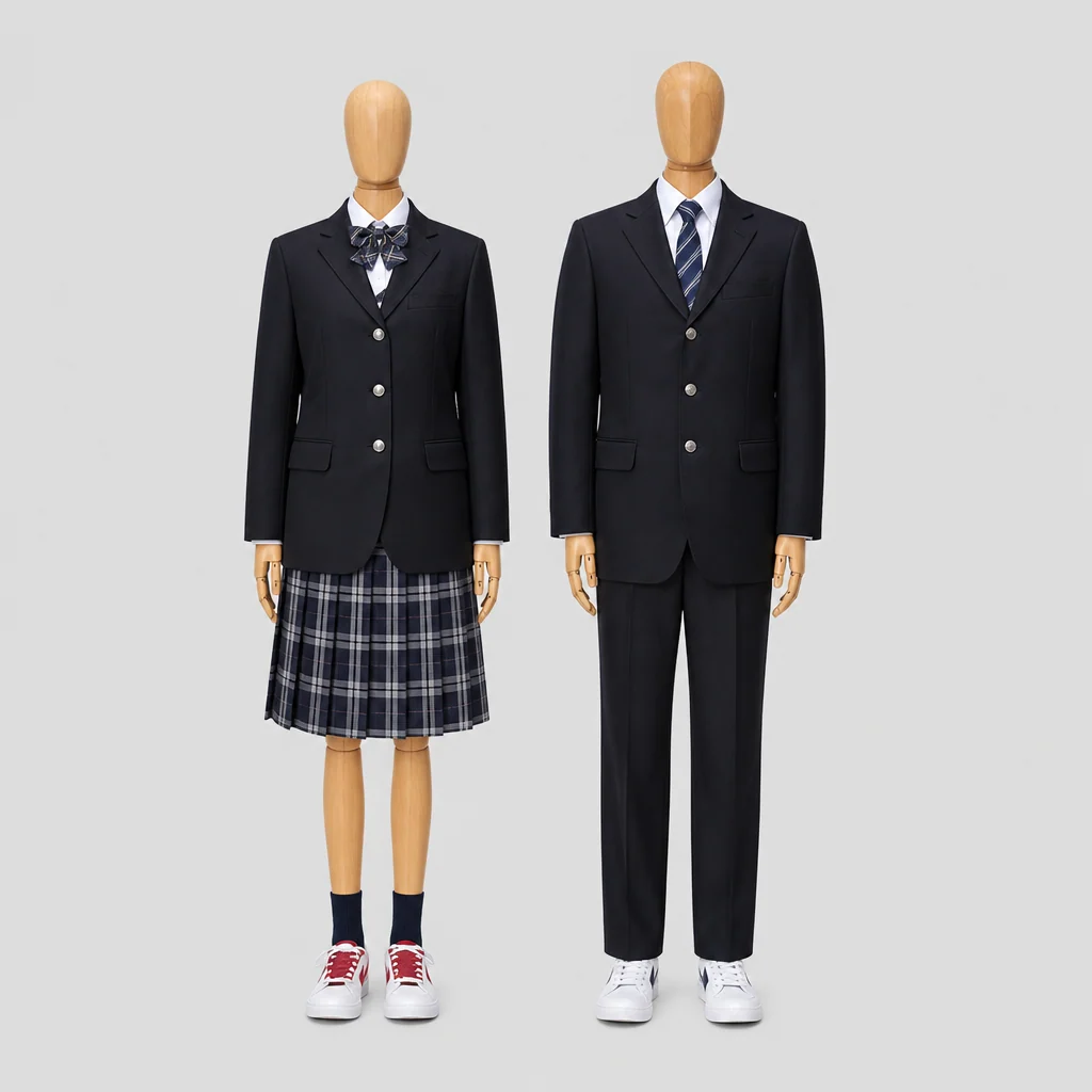 宮城県古川黎明高校の制服のイメージ