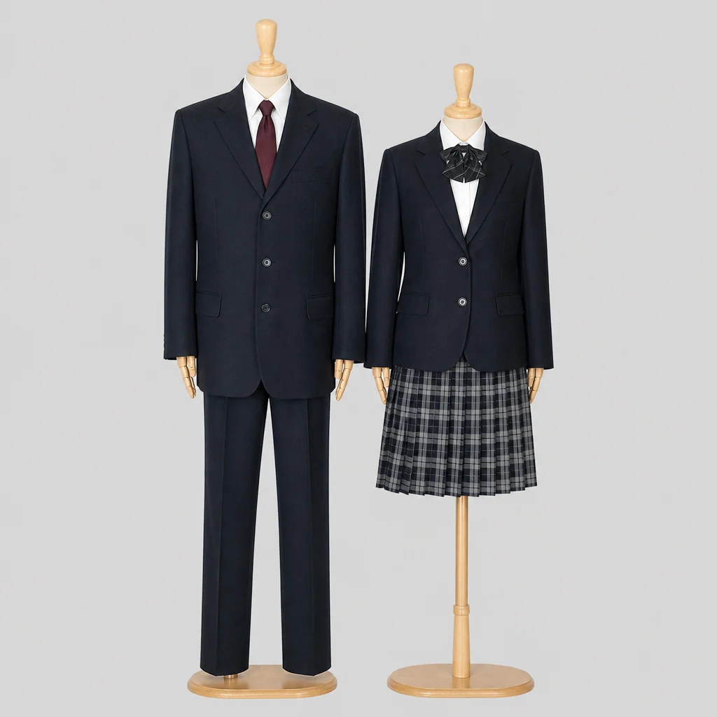 宮城県加美農業高校の制服のイメージ