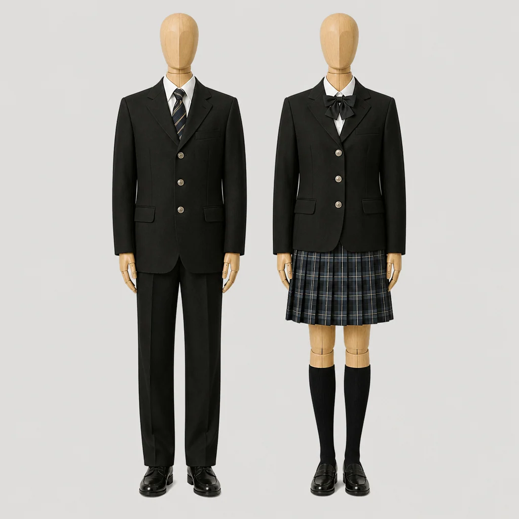 宮城県南郷高校の制服のイメージ