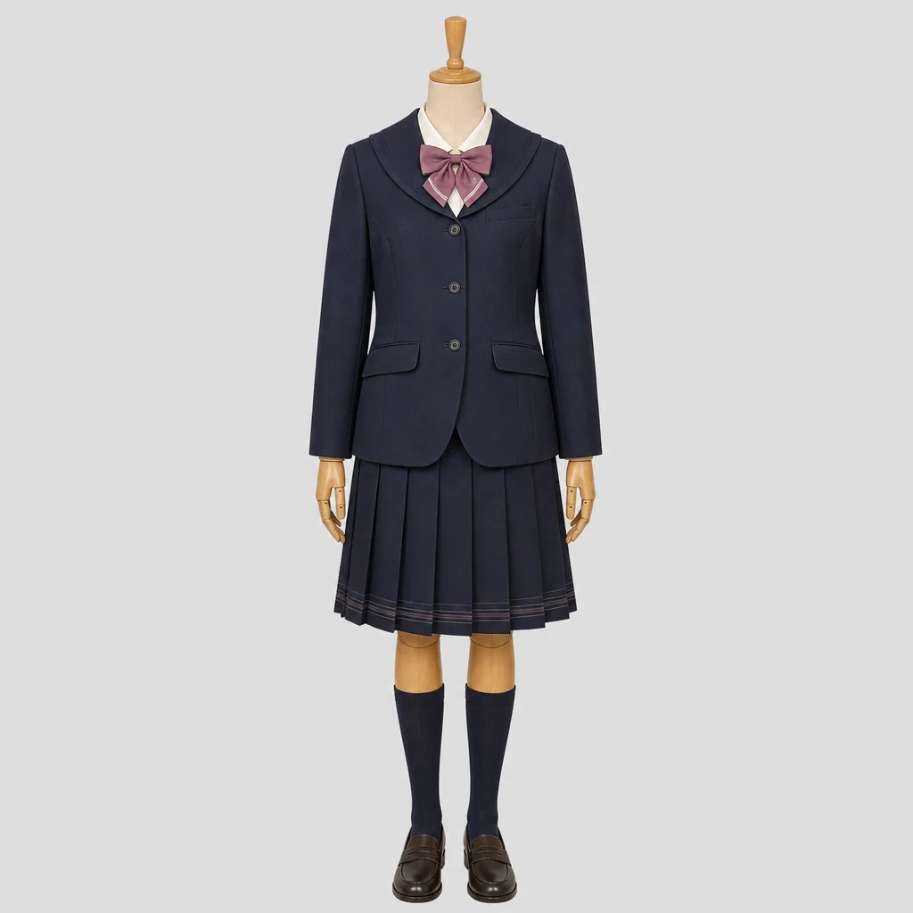 桜坂高校の制服のイメージ
