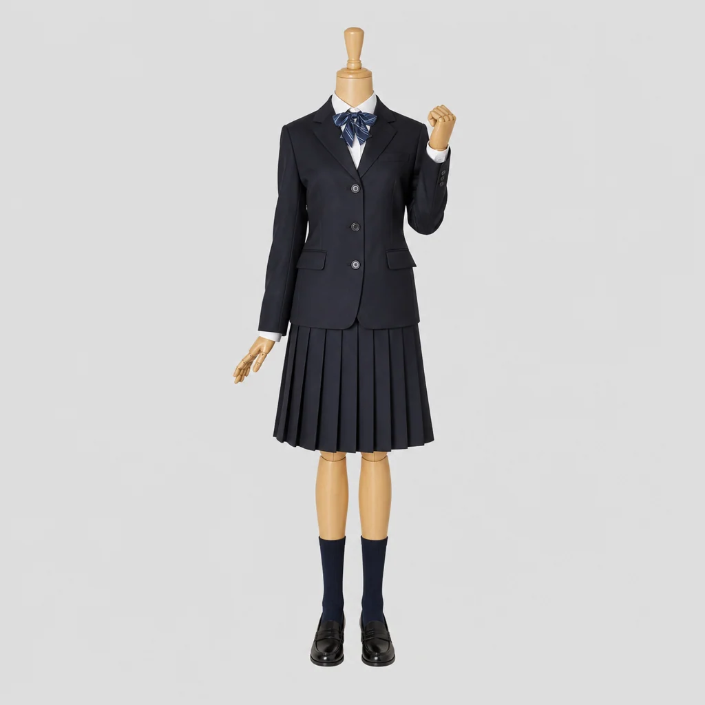 宮城学院高校の制服のイメージ