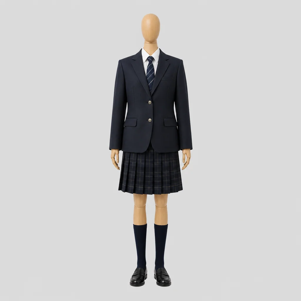 東北高校の制服のイメージ