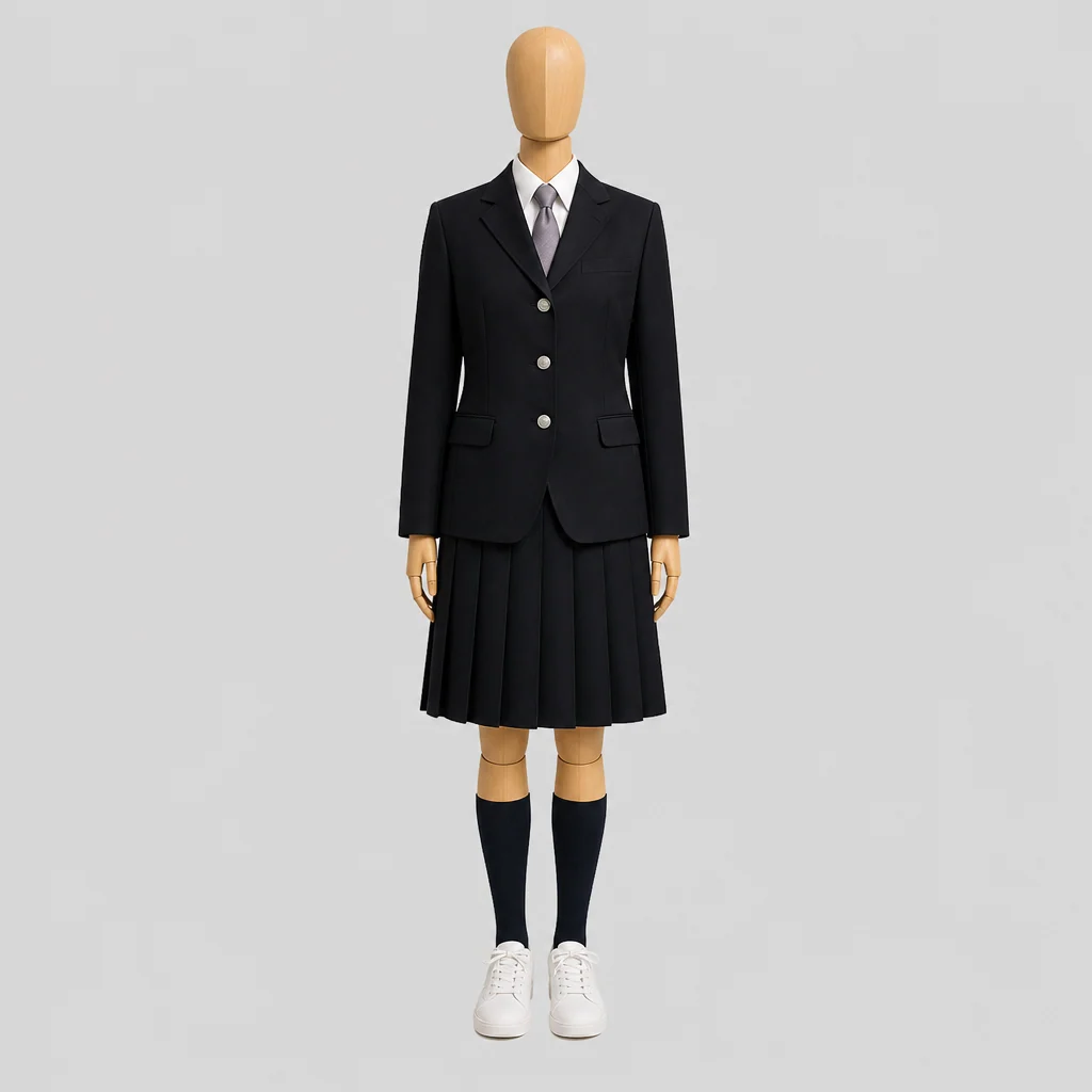 能代松陽高校の制服のイメージ