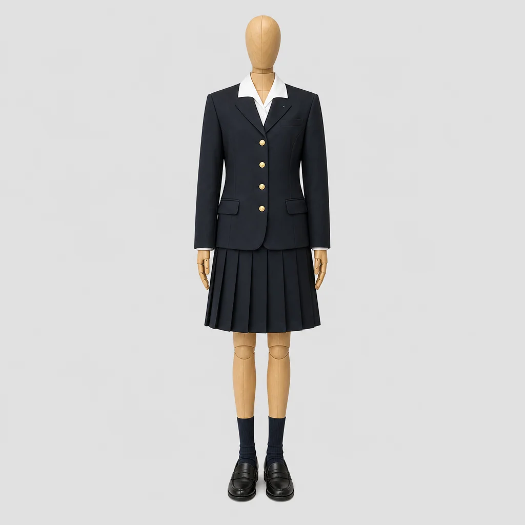 横手城南高校の制服のイメージ