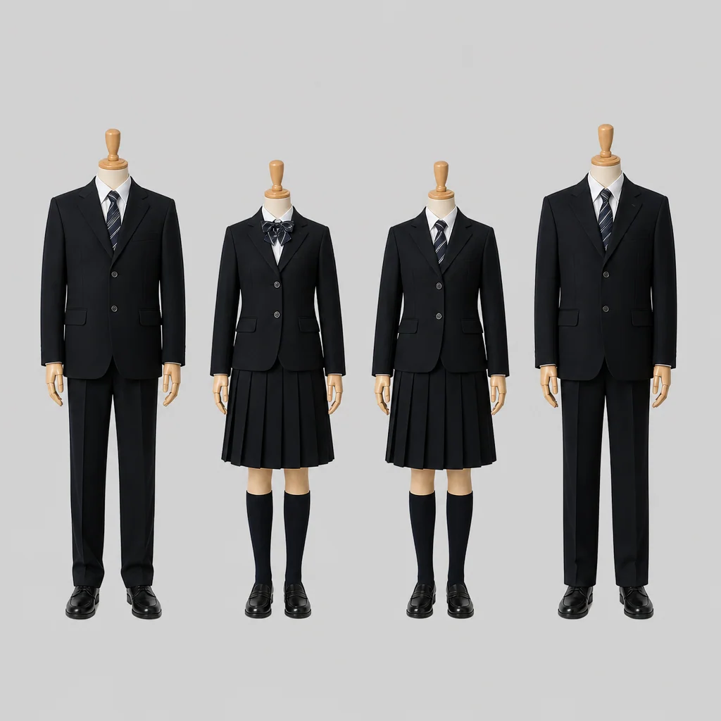 横手清陵学院高校の制服のイメージ