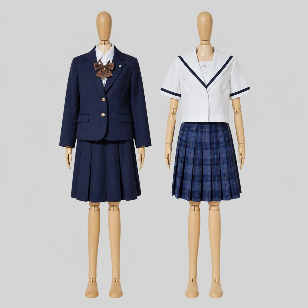本荘高校の女子の制服のイメージ
