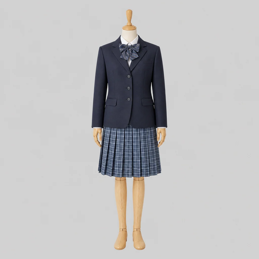 鶴岡中央高校の女子の制服のイメージ