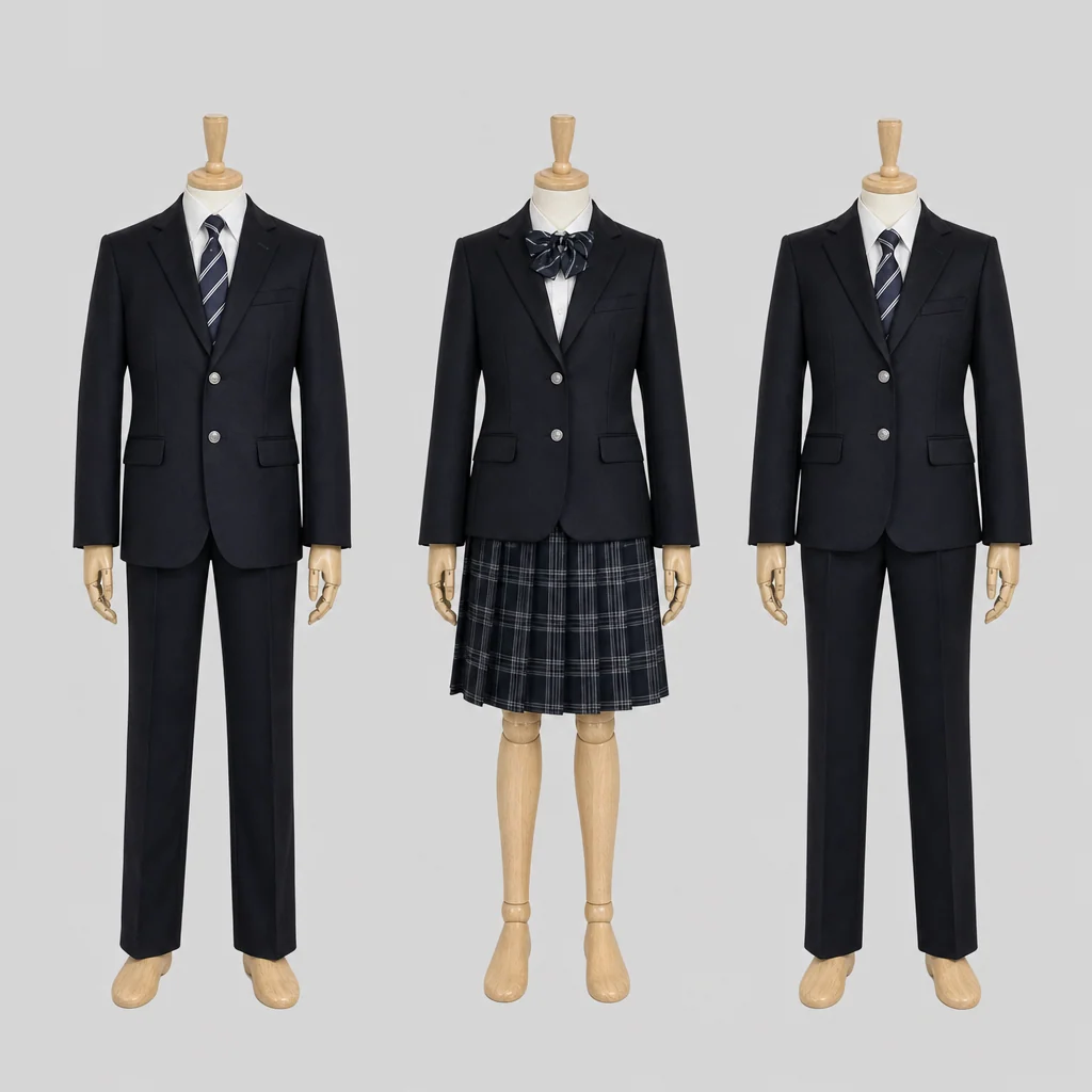 寒河江工業高校の制服のイメージ