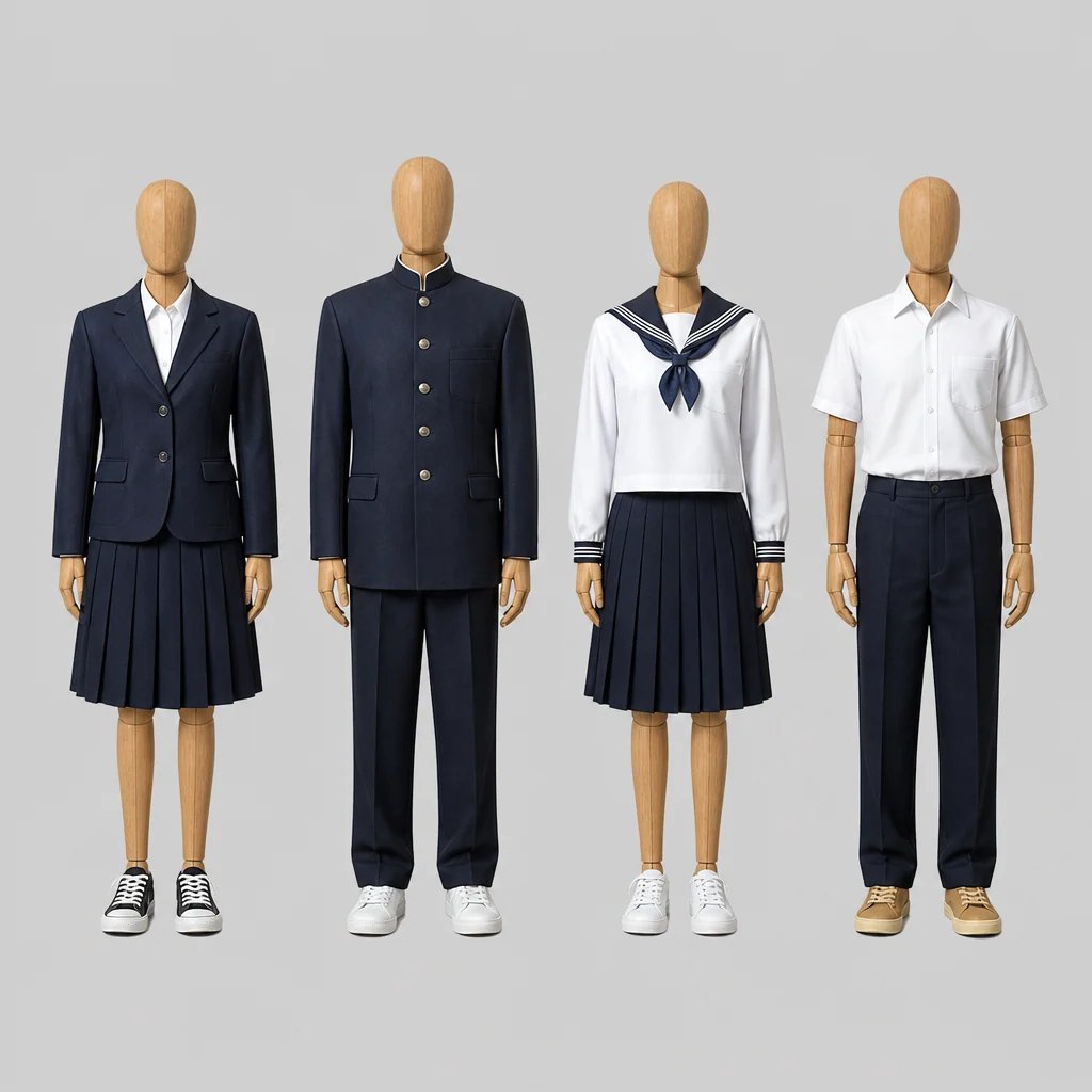 長井工業高校の制服のイメージ
