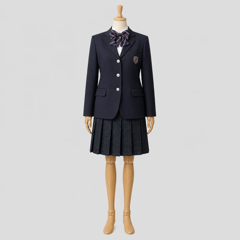 南陽高校の制服のイメージ