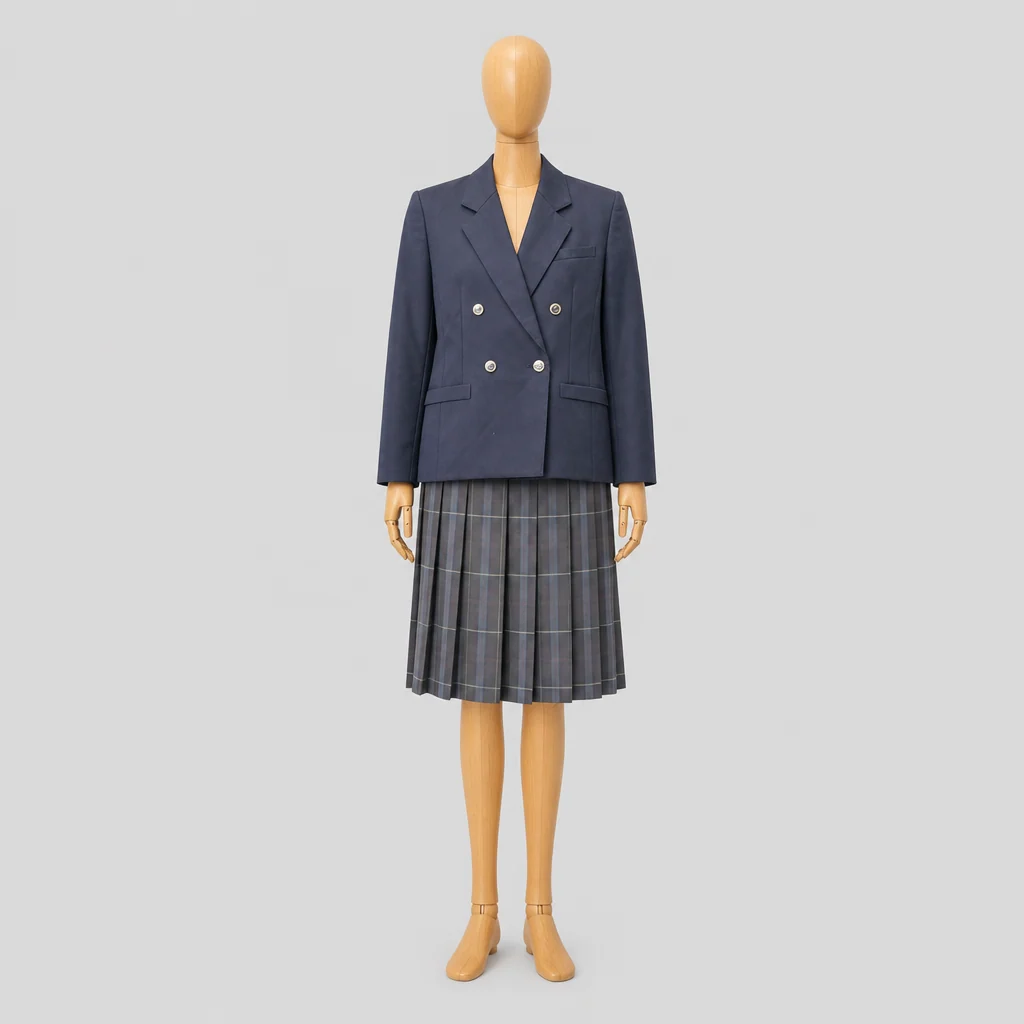 左沢高校の制服のイメージ