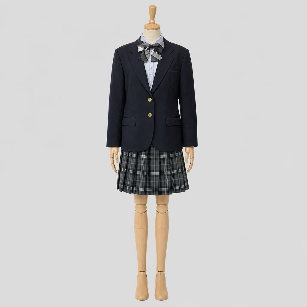 橘高校の女子の制服のイメージ