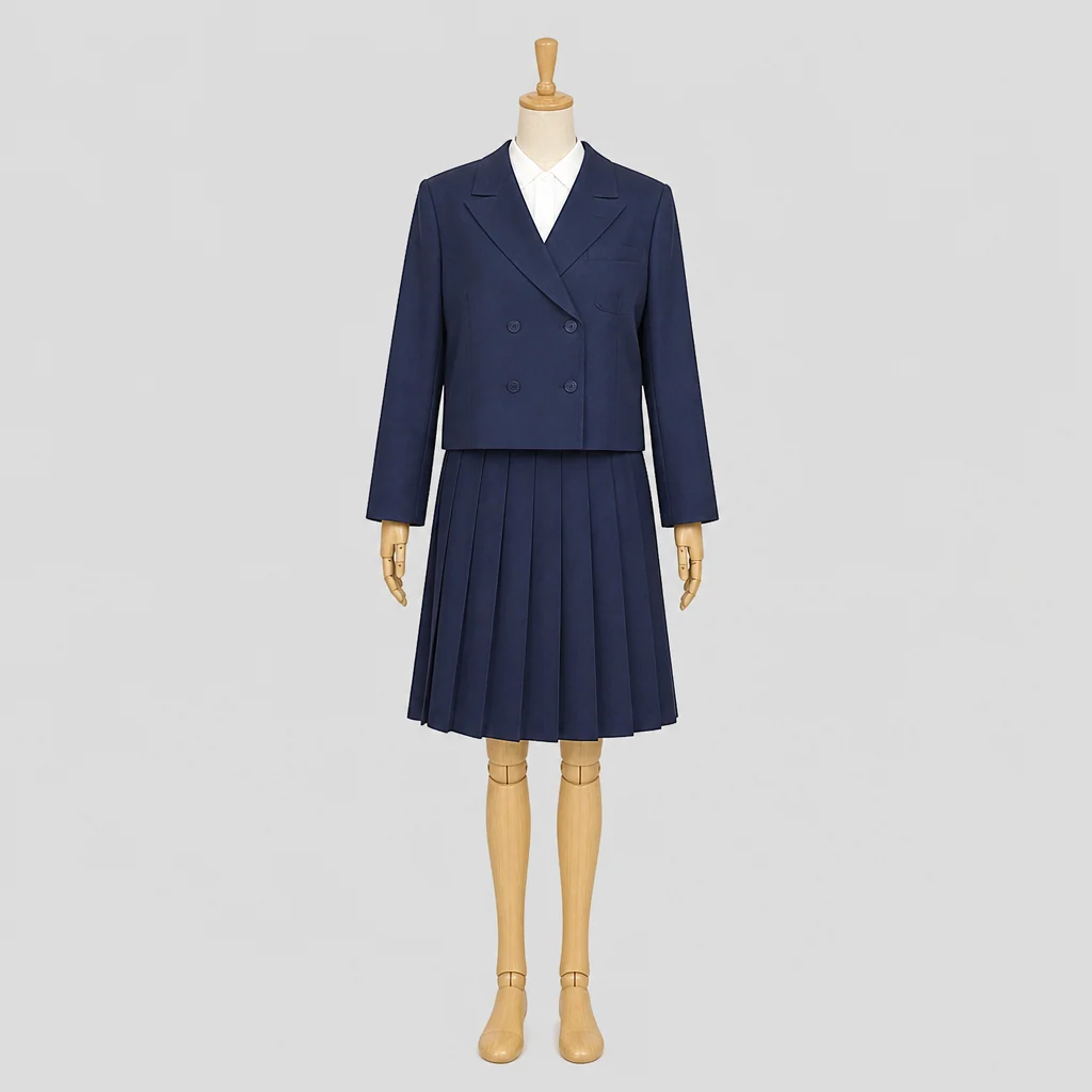 郡山商業高校の女子の制服のイメージ