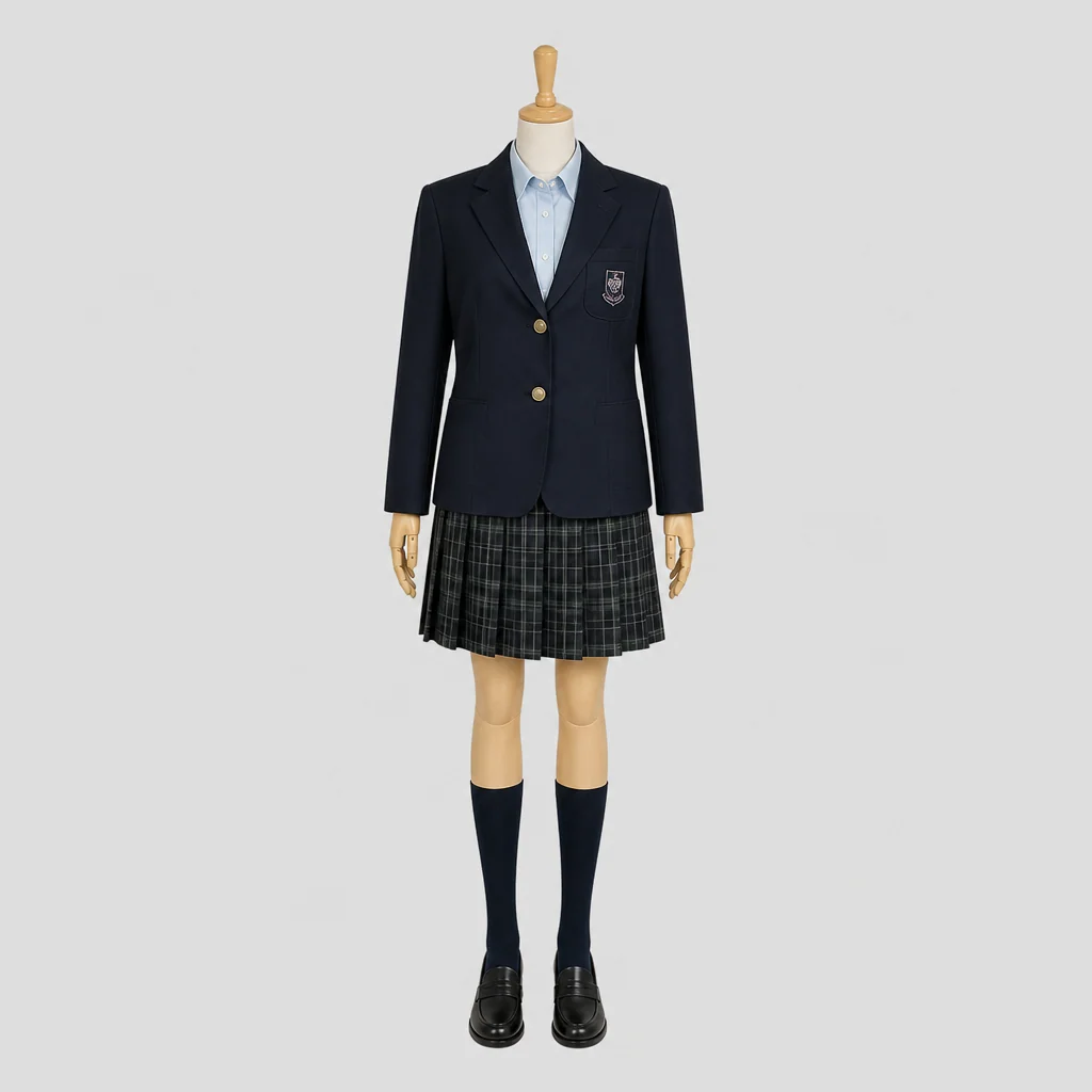 磐城農業高校の女子の制服のイメージ