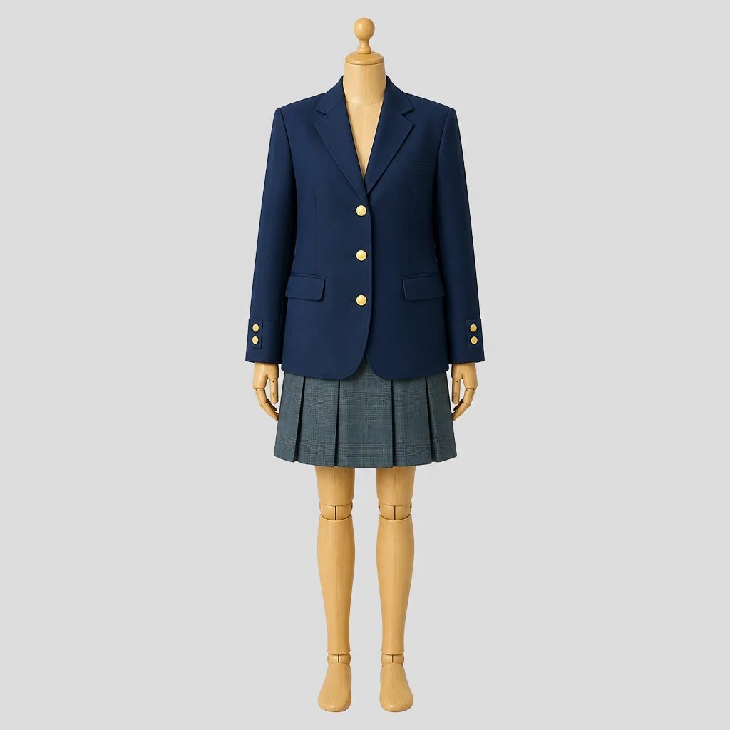 小高産業技術高校の女子の制服のイメージ