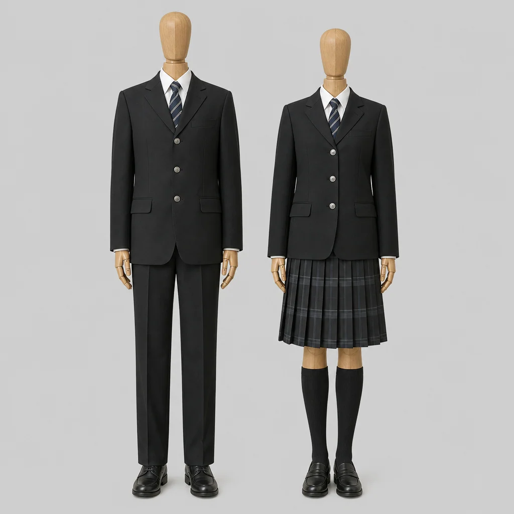 岩瀬農業高校の制服のイメージ