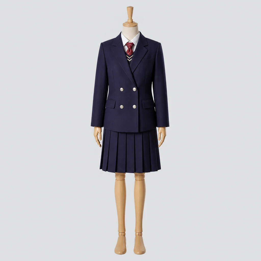福島成蹊高校の女子の制服のイメージ