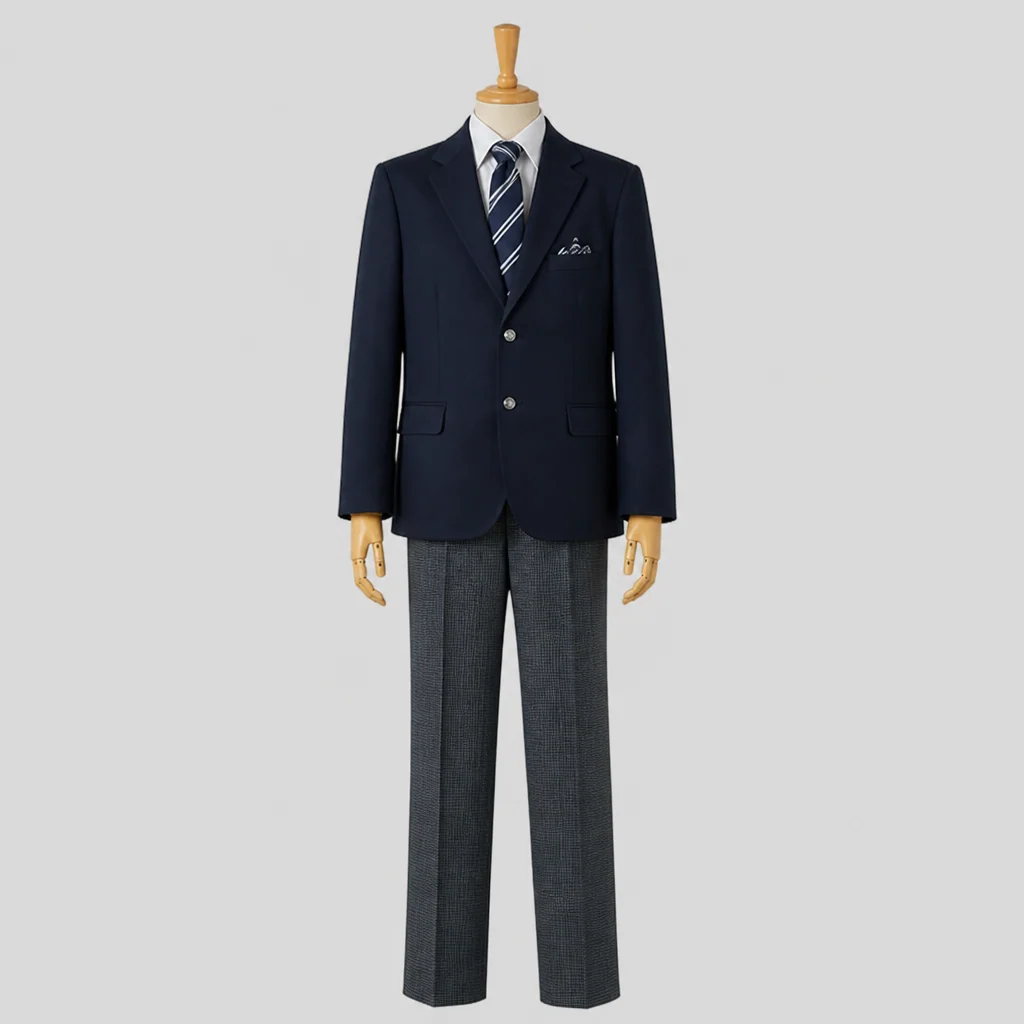 帝京安積高校の男子の制服のイメージ
