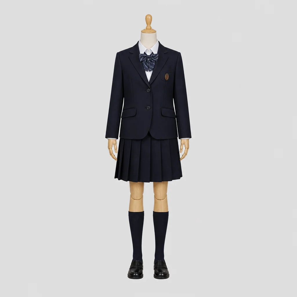 日本大学東北高校の女子の制服のイメージ
