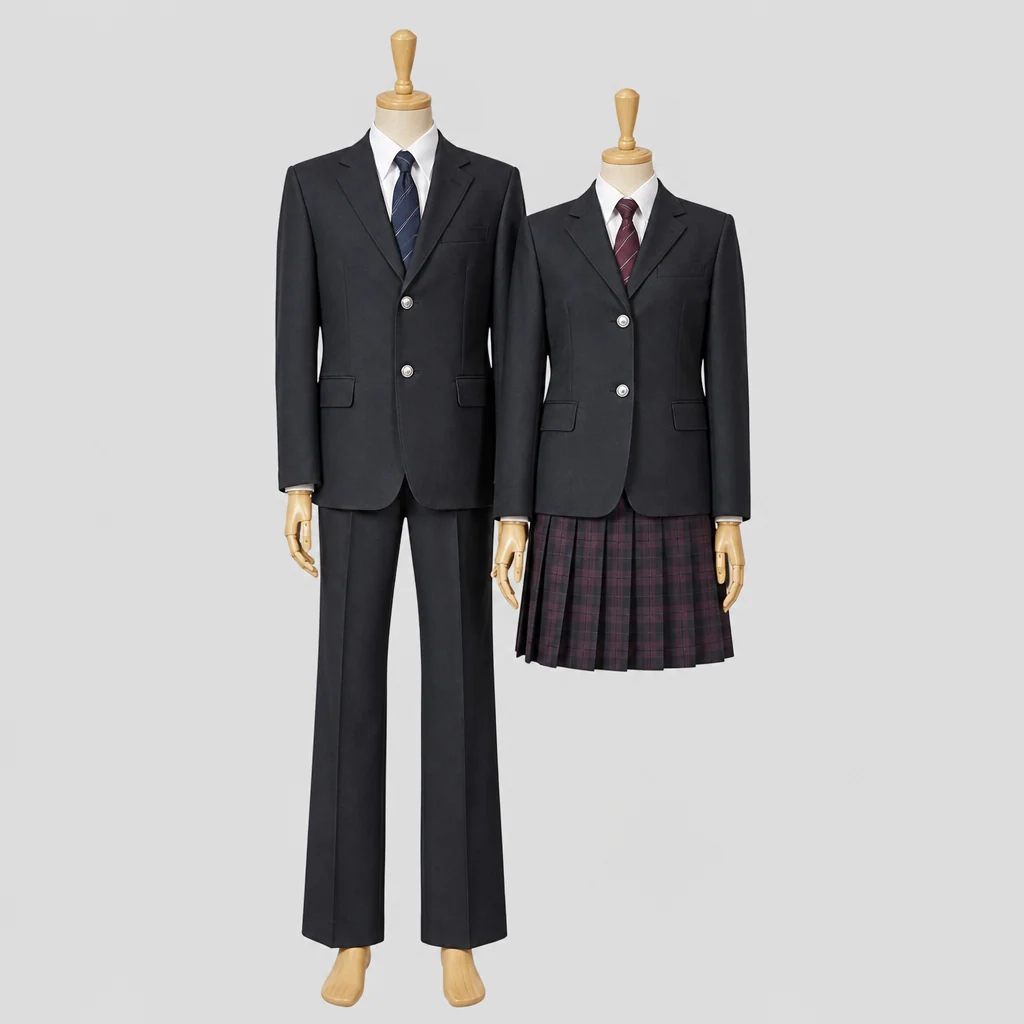 取手第二高校の制服のイメージ
